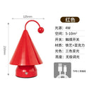 Axyaa Christmas Ornaments Night Light: Rechargeable LED Fixture for Festive Decor.
