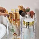 Axyaa 360 Rotating Makeup Organizer: Multi-Function Dressing Table Storage Rack
