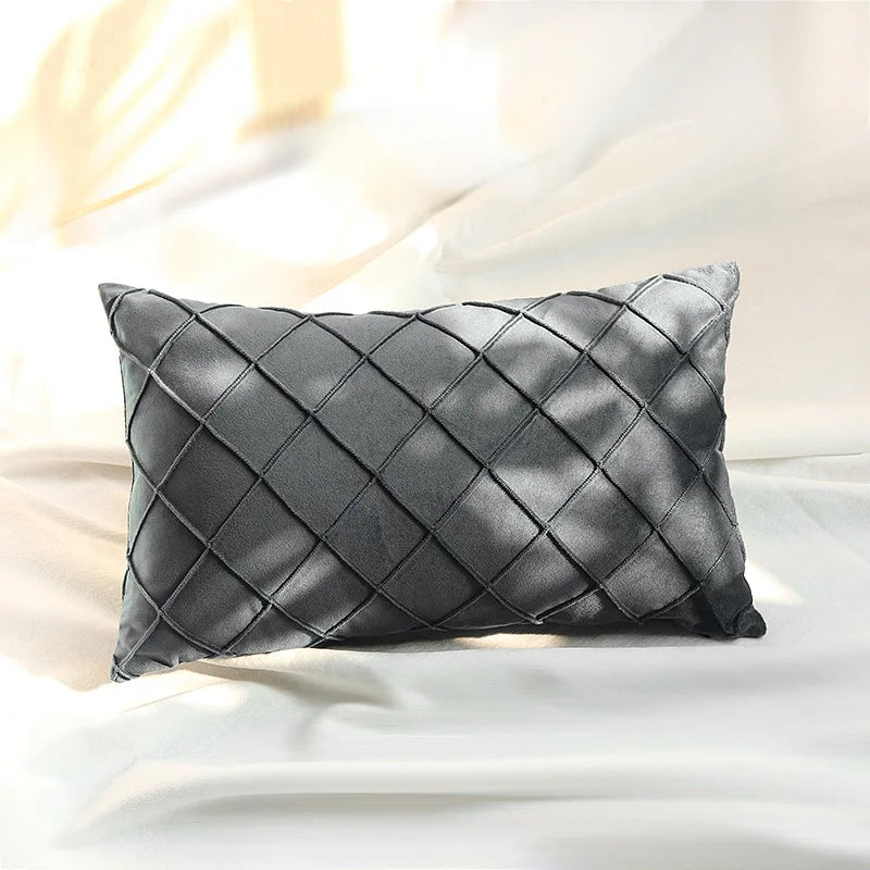 Velvet Cushion Cover 30x50cm - Axyaa Home Decorative Pillowcase, Nordic Style Sofa Couch Décor