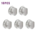 Axyaa USB Cable Clips: Transparent Self-adhesive Cable Organizer for Home and Desktop