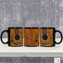 Axyaa Guitar Music Black Coffee Mug - 330ML