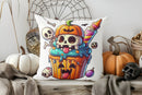 Axyaa Halloween Ghost Pumpkin Pillow Cover for Sofa Bedroom Car