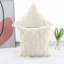 Axyaa Plush Autumn Cushion Cover Set for Home Decor, 45x45cm and 30x50cm Sizes