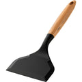 Axyaa Silicone Spatula with Wooden Handle for Non Stick Cooking