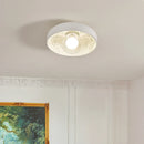 Axyaa Modern Resin Ceiling Chandelier, LED Bedroom Lighting Fixture for Corridor, Balcony, Cloakroom, and Porch