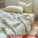 Axyaa Summer Double-Layer Yarn Xia Liang Quilt Set - 4-Piece