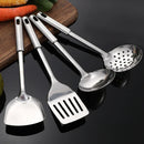 Axyaa Stainless Steel Korean Kitchenware Set: Pots, Spoons, Colander, Spatula