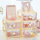 Axyaa Acrylic Drawer Organizer Set for Desk Stationery and Hair Accessories