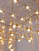 Axyaa Firefly LED Chandelier for Dining Room and Bar Counter