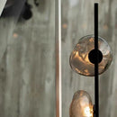 Axyaa Glass LED Floor Lamp | Modern Minimalist Design for Living Room & Bedroom