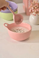 Axyaa Round Ceramic Baking Bowl for Kids and Family Home Cooking