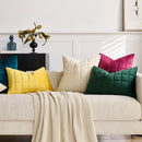 Axyaa Luxe Velvet Cushion Cover for Elegant Home Decor