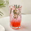 Axyaa Twisted Glass Coffee Cups - Nordic Transparent Mug for Home and Office