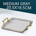 Axyaa Nordic Green Acrylic Tray for Tea Set & Jewelry Storage