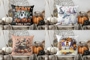 Axyaa Scray Ghost Bubble Butts Halloween Pillow Cover