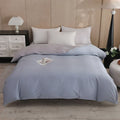 Axyaa Cotton Twill Quilt Cover - Single Size Solid Color Pure Cotton Bedding
