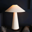 Axyaa Nordic Fabric Table Lamp LED Desk Lights for Modern Home Decoration