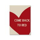 Axyaa Red Love Canvas Prints for Stylish Home Decor