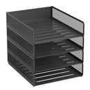 Axyaa Metal File Tray - Office Document Storage Rack