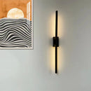 Axyaa Black Gold LED Wall Sconces - Stylish Longer Design for Home Decor