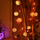 Axyaa Pumpkin String Lights for Halloween Party & Haunted House