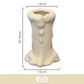 Axyaa Ceramic Melting Candle Vase for Wedding Engagement Decor