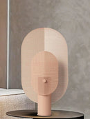 Axyaa Minimalist Grid Table Lamp - Iron Mesh Studio Desk LED Lighting