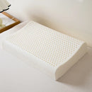 Axyaa Cooling Thai Latex Memory Foam Orthopedic Pillow for Neck Support