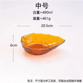 Axyaa Glass Water Drop Fruit Bowl Set - 490ml