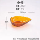 Axyaa Glass Water Drop Fruit Bowl Set - 490ml