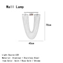 Axyaa Gold & Chrome Tassel Pendant Light - Nordic Minimalist Design