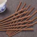 Axyaa Rosewood Chopsticks Set - Reusable Wooden Sushi Sticks, Healthy Kitchen Utensils
