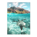 Nordic Surfing Canvas Wall Art for Living Room Decoration by Axyaa