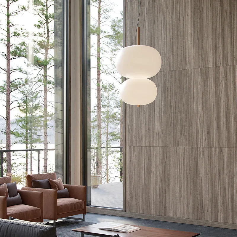 Axya Glass Ball Pendant Lamp for Nordic Living Spaces