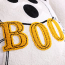 Axyaa Halloween Embroidered Cotton Pillow Cover 45x45cm for Home Sofa Décor