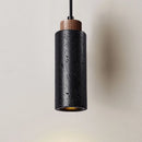 Axyaa Black Stone Wabi Sabi Chandelier for Retro Minimalist Design