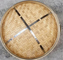 Axya Large Bamboo Steamer Pot Tray for Buns, Dumplings, Fish, and Rice