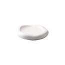 Axyaa Pure White Ceramic Double-layer French Tableware for Molecular Dishes