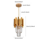 Axyaa Modern Crystal Chandelier for Elegant Living Spaces