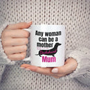 Axyaa Dachshund Mum Dog Birthday Gifts Mug - Novelty Ceramic Tea Cup
