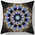 Axyaa Indian Mandala Print Polyester Pillow Case Sofa Decor Throw Pillows 45x45cm