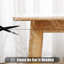 Axyaa Waterproof Vinyl Tablecloth Protector for Dining Tables