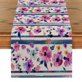 Axyaa Wildflowers Table Runner for Kitchen and Dining Décor