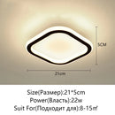 Axyaa Modern LED Balcony Ceiling Light for Home Corridor Porch Nordic Wind Style