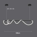 Axyaa Long Hose Chandelier Pendant Lamp for Home Decor Lighting
