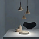 Axyaa Concrete Pendant Lights Modern LED E27 Bar Kitchen Industrial Lamp