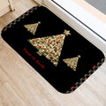 Axyaa Christmas New Year Home Entrance Non-Slip Floor Mat