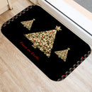 Axyaa Christmas New Year Home Entrance Non-Slip Floor Mat