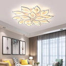 Axyaa Creative Leaves LED Ceiling Lamp for Modern Living Room Decor