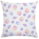 Axyaa Donut Ice Cream Pillow Cover for Girls Room Sofa Bed Couch
